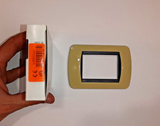 BTICINO LIVING L4803GT GIALLO SCOOTER PLACCA 3 POSTI INTERNATION