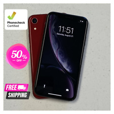 Apple iPhone XR 64 GB iOS sbloccato Verizon Metro PCS US cellulare nero bianco rosso