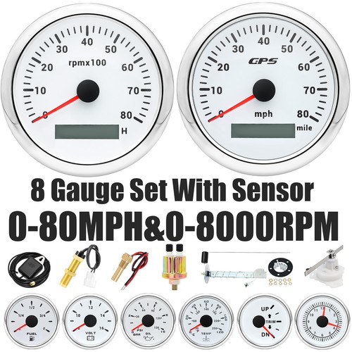 Set calibri 85mm bianco - calibri, gps
