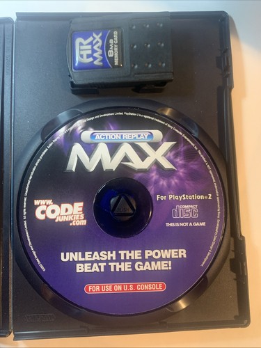 Ps2 action replay max disc - ps2,