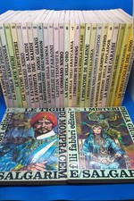 EMILIO SALGARI - COLLANA TIGRI E CORSARI - FABBRI EDITORE - 30 Volumi