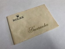 ROLEX Certificate 1971 Blank
