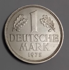 1 Marco Germania 1975 zecca G (Karlsruhe)