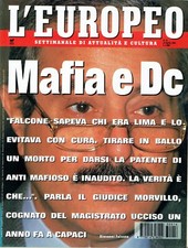 EUROPEO 1993/16=GIOVANNI FALCONE MAFIA DEMOCRAZIA CRISTIANA=RAUL GARDINI=SATIRA