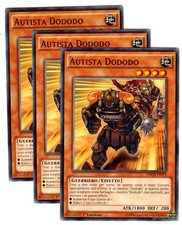 Set 3X AUTISTA DODODO NECH-IT093 Comune in Italiano YUGIOH