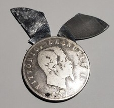 1871 Italy Silver 5 Lire