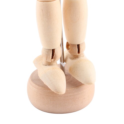 Wooden articulated manikin - wooden,