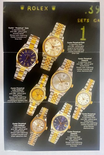 Rolex brochure 1980 - rolex, 1980’s