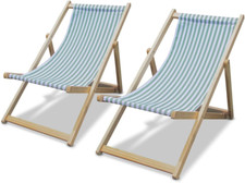 Tamigi - Set Di 2 Sdraio in