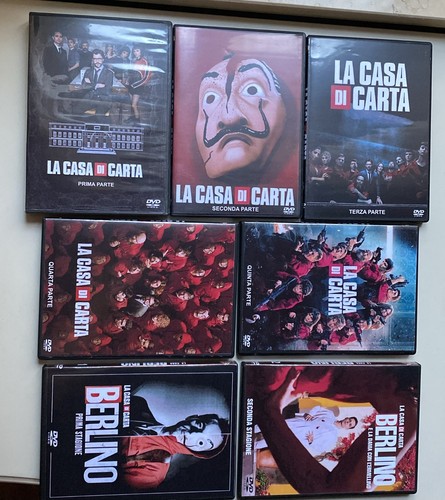 Dvd serie completa la casa - completa,