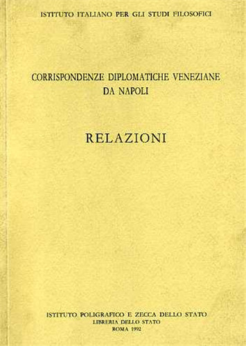 Corrispondenze diplomatiche - -,