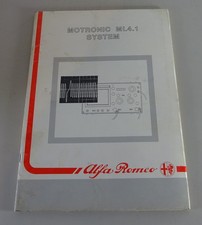 Documento di formazione Alfa Romeo 75 / 164 / Spider Motronic ML 4.1 dal 06/1989