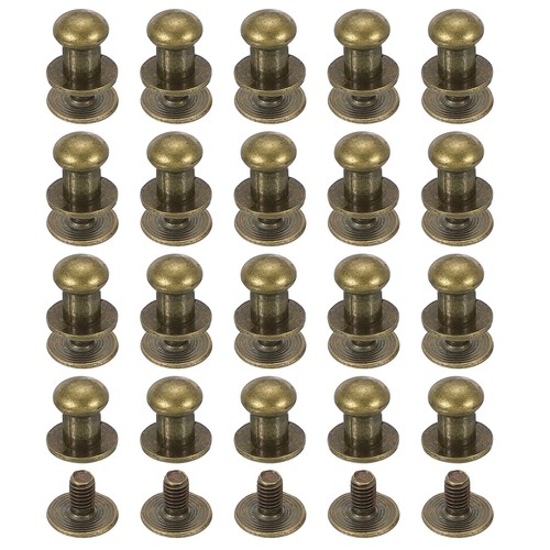 20set 6mm rivetti - rivetti, testa
