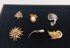 Lotto di 6 spille vintage