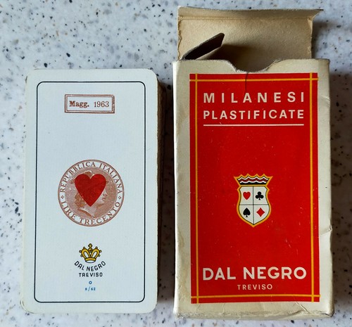 1963 vecchio mazzo dal negro - vecchio,