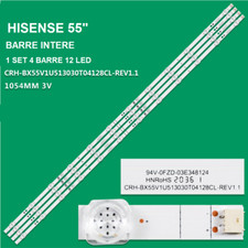 BARRE LED PER TV HISENSE CRH-BX55V1U513030T04128CL-REV1.1 H55B7300 H55B7300UK