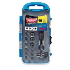 CHIAVE A CRICCHETTO CON INSERTI E BUSSOLE 19 PEZZI