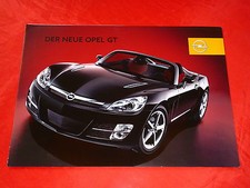 OPEL GT depliant anteprima
