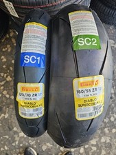 Coppia 120/70 ZR17 58W SC1 180/55 ZR17 73W SC2 PIRELLI  SUPERCORSA V2 DOT2025