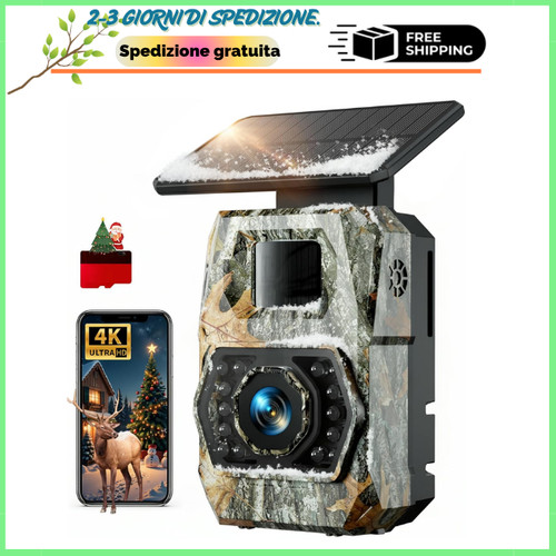 Fototrappola 60mp con - 60mp, 4k