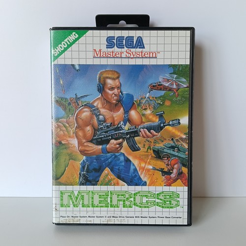 Mercs sega master - mercs, system