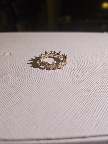 Anello pandora margherita oro - anello,