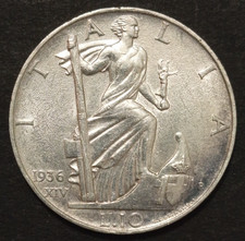 10 LIRE IMPERO 1936 SPL