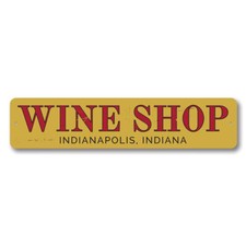 Insegna Enoteca, Insegna