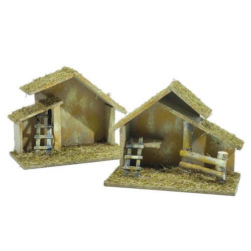 Capanna per presepe - , 25x31x17