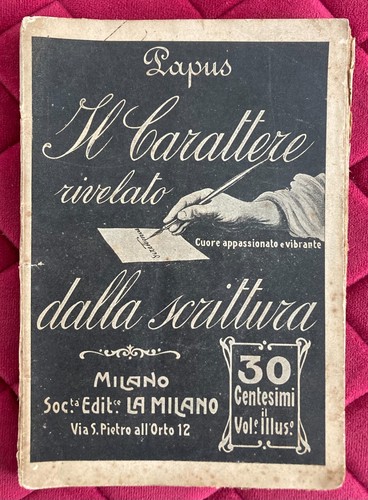 Carattere rivelato dalla - rivelato,