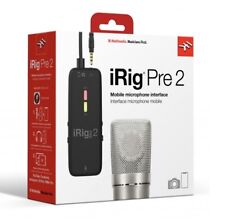 IK Multimedia iRig Pre 2 - Interfaccia microfonica per smartphone e videocamere