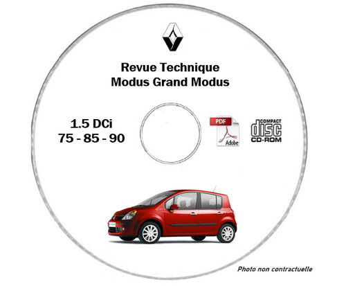 Renault modus grand - cd,