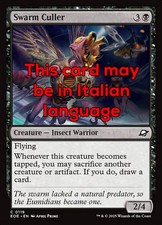 MTG SWARM CULLER FOIL EXC - STERMINATORE DI SCIAMI 119 - EOE - MAGIC