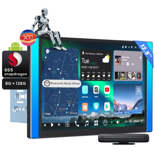 Atoto qled android - 12,5'',