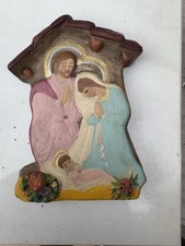 Ceramica Vintage Sacra Famiglia Firmata