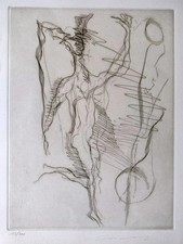 ERNESTO TRECCANI litografia In