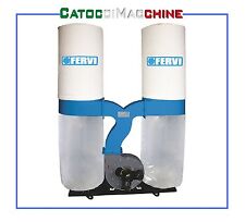 ASPIRATORE PER TRUCIOLI DOPPIO SACCO FERVI 0496 NONOFASE 2,2 KW