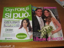 TV SORRISI E CANZONI=2005/27=FRANCESCO TOTTI ILARY BLASI ALBUM NOZZE MATRIMONIO