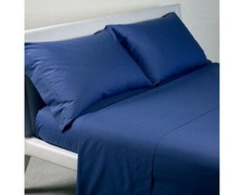 Lenzuolo Sopra Onirika Singolo Matrimoniale 1,5 P In Tinta Unita 100% Cotone