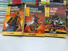 LIBROGAME GUERRIERI DELLA STRADA 1 2 3 VIAGGIO DISPERATO AGGUATO MONTAGNA OMEGA