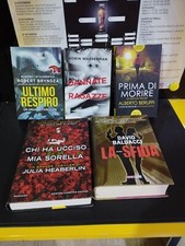 5 libri nuovi e mai letti di