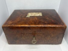 Ebanisteria Perugia Antica scatola cofanetto portagioie legno art deco vintage