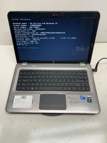 Pavilion dv6 3225dx - hp, dv6-3225dx