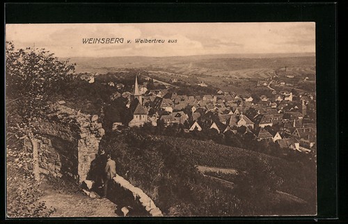 Cartolina weinsberg veduta - cartolina,