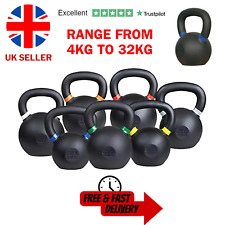 Exersci Kettlebell Verniciati a Polvere Ghisa Fitness Forza Peso 4 - 32kg