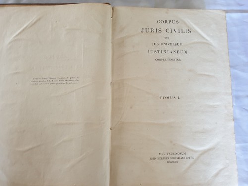 Corpus juris civilis - civilis, jus