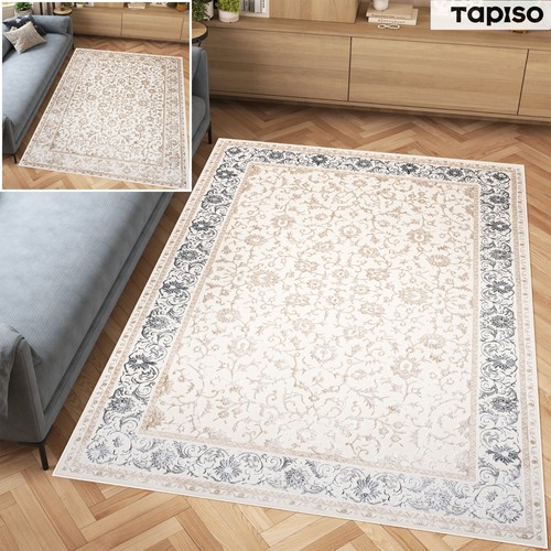 Tappeto classico beige - , grigio