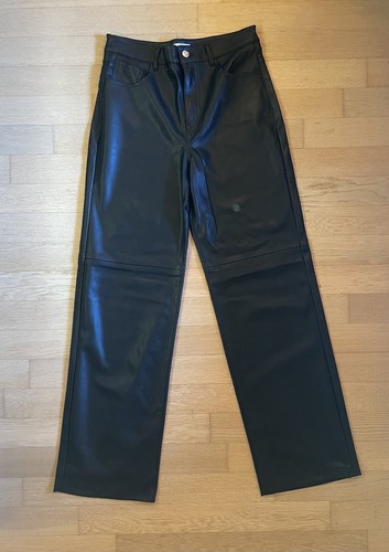 Pantaloni simil pelle neri - pantaloni,