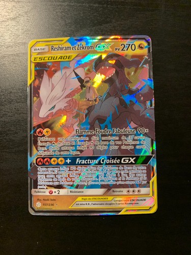 Carte pokémon reshiram et - reshiram,