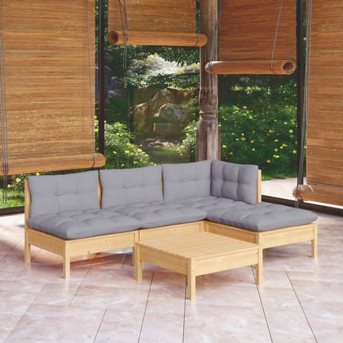 Set divani legno pino da - set,